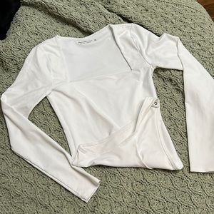 Square neck Abercrombie body suit